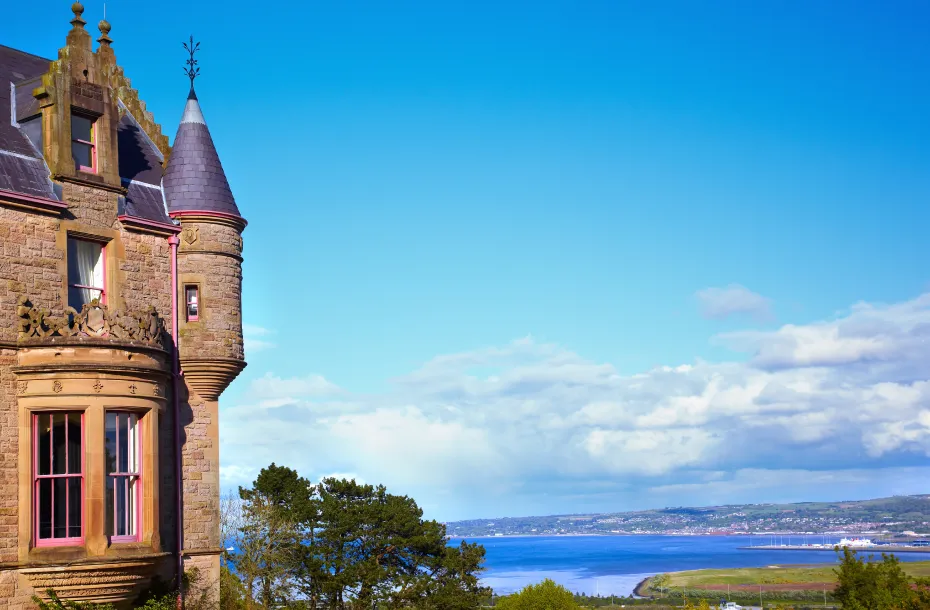 Belfast Castle im Cavehill Country Park, Nordirland
