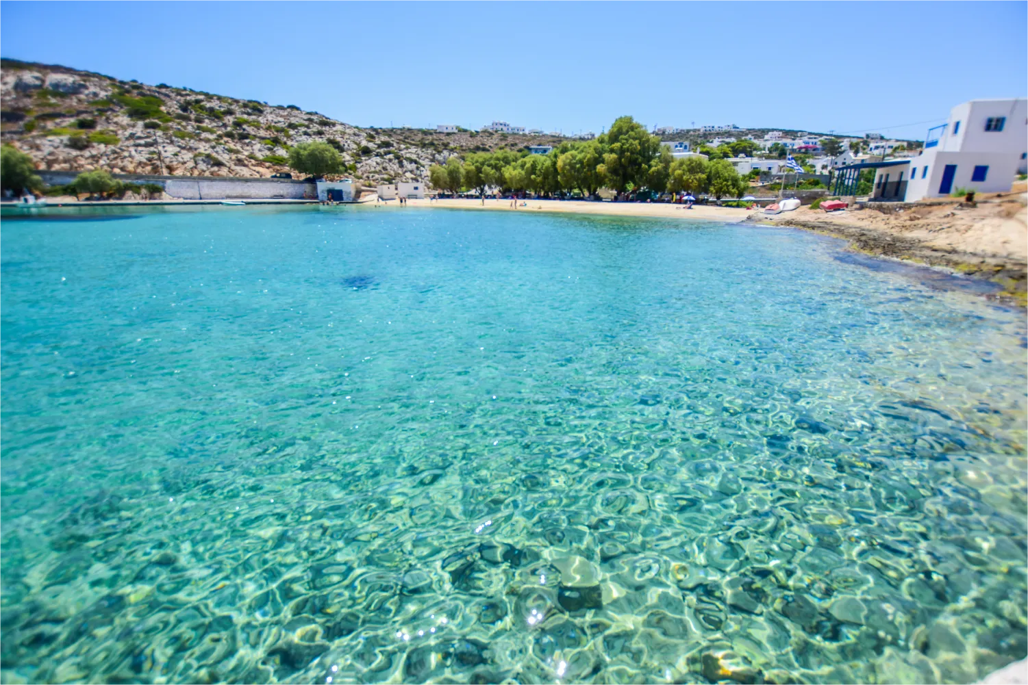 Agios Georgios Strand in Iraklia