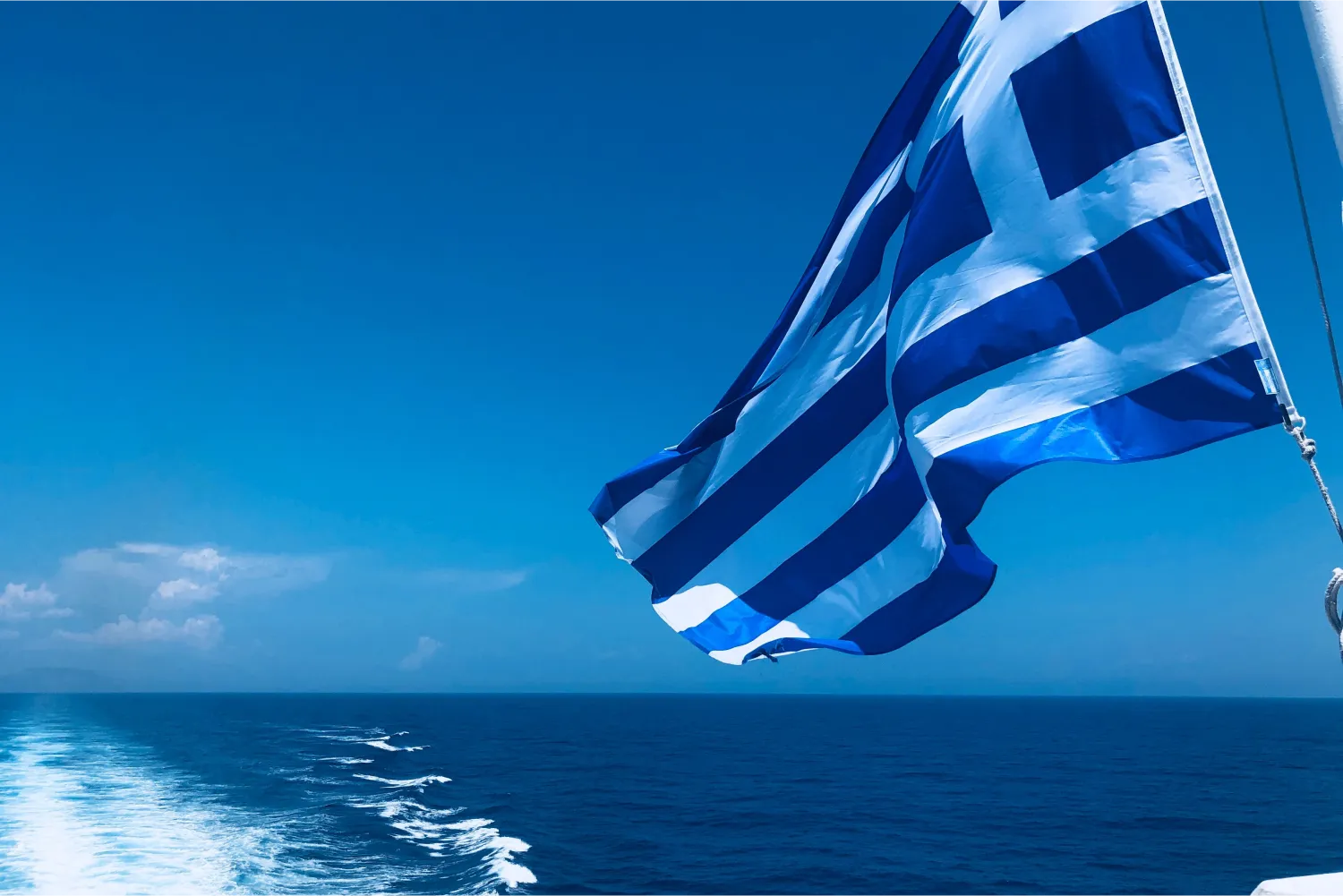 Griechische Flagge