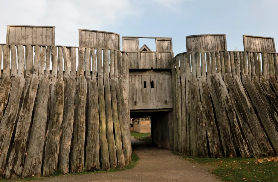 Rekonstruierte Wikingerfestung Trelleborg